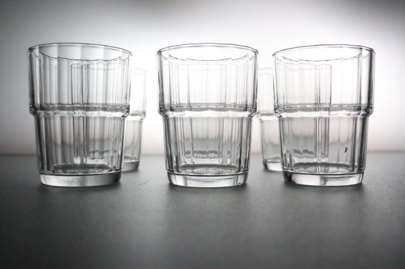 Tidlösa Stapelbara Glas – Set om 6
