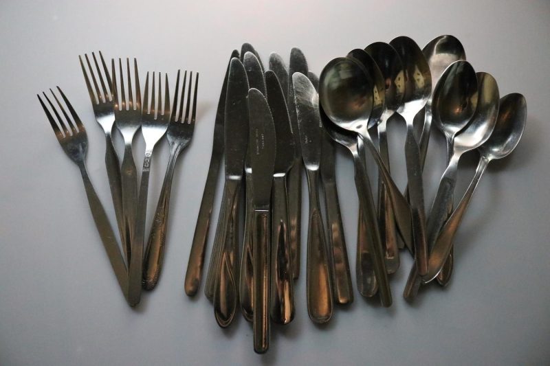 Bestick i rostfritt, Bestick i rostfritt, blandade