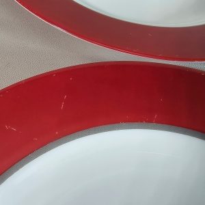Till Salu: Sex Vita Opalinglas / Mjölkglas från Arcoroc Arcopal France