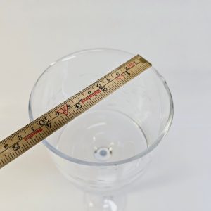 Elegant Ljushållare i Glas – 40x11 cm