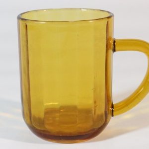 Bärnstensfärgad retroglasmugg, Sejdel