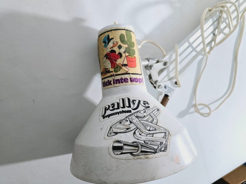 Retro Skrivbordslampa från Pileprodukter, Landskrona – 1900-talets andra hälft