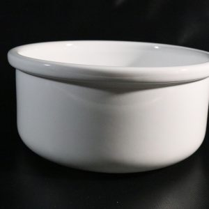 Saltglaserat fat i lergods Andersson & Johansson, Old Höganäs, 35x27cm, spricka