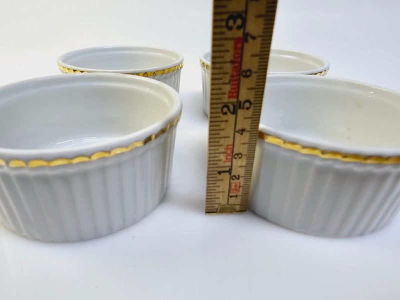 Set med 4 ramekiner från APILCO, Frankrike