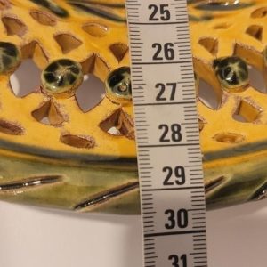 Gul och grön fat 30cm