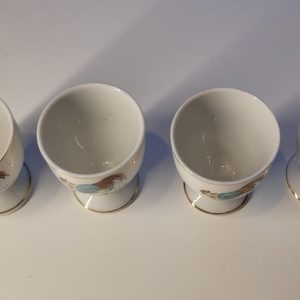 ÄGGKOPPAR, 4 stycken, porslin, Kina