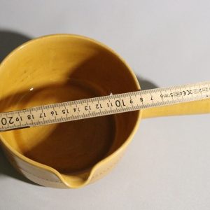 Old Höganäs Gryta – Handgjord Keramik, 13 cm i diameter