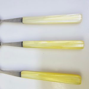 Set med 6 skedar från Lundtofte, Danmark