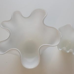 Tulpanvaser, 2st vit glas