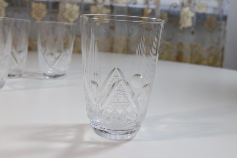 Glasservis, Kristall, GPI AB i Kosta, 1950/60-tal