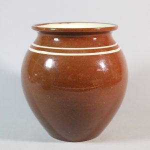 Långt fat i keramik - Olivfat brun. SIA Collection 45cm