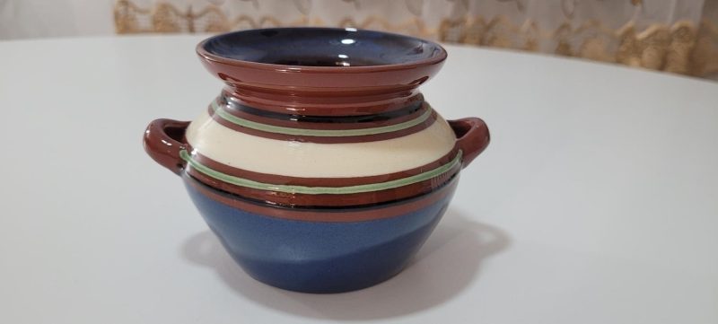 Nittsjö, skål/hänkelkruka, Mornils, 1950/60-tal
