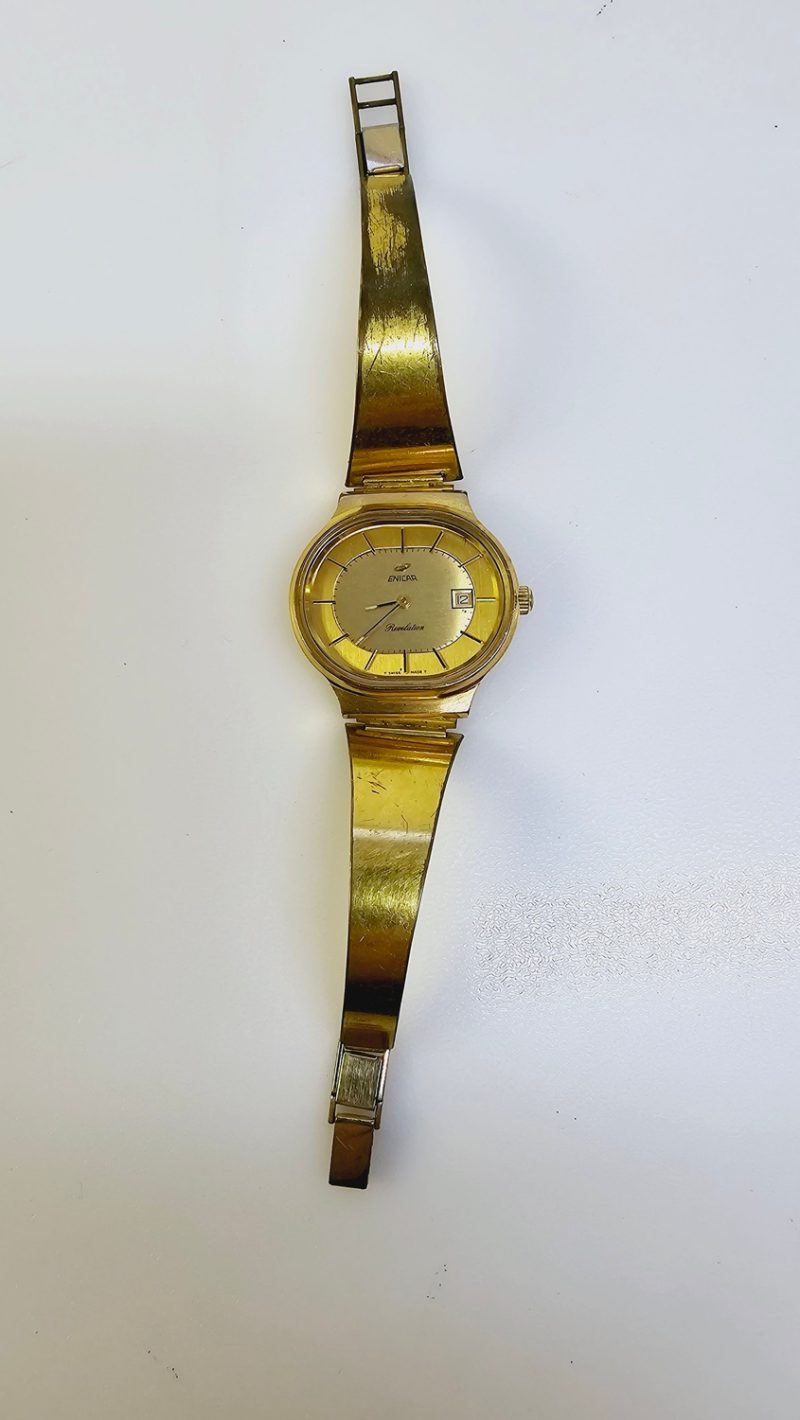 Elegant vintageklocka Enicar Revelation – Tidlös schweizisk precision