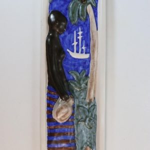 Porslinfigur, Lekande pojke, GDR