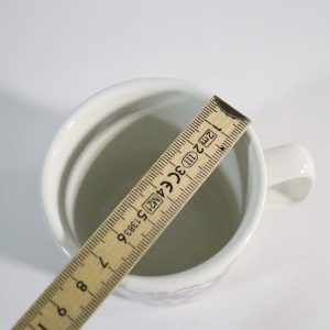 Retro Mugg från Staffordshire Potteries – Blommig Design, England