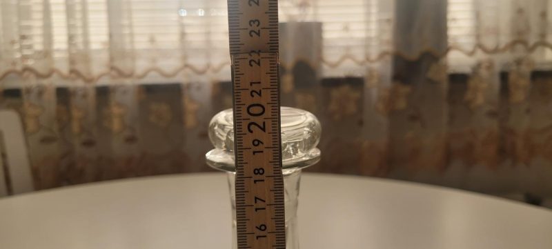 Karaff med propp, 20cm