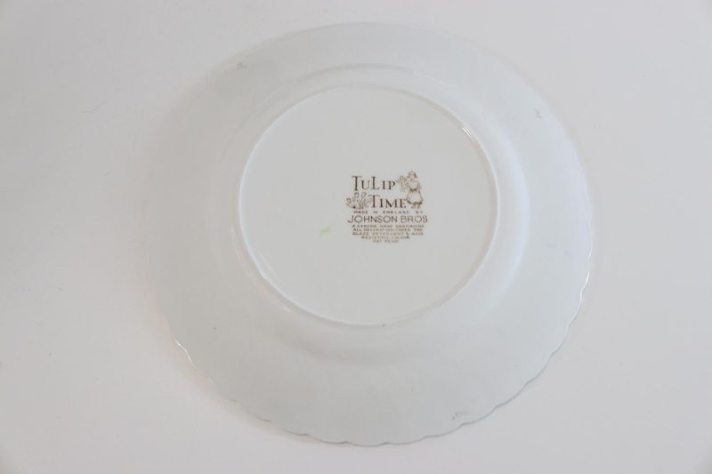 Tulip Time Made in England by Johnson & Bros porslin fat