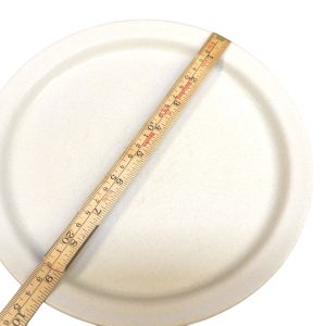 Set med 7 tallrikar från Höganäs Keramik, 24 cm i diameter