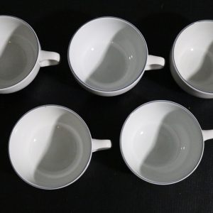 Klassiska kaffekoppar från Royal Copenhagen – Set om 5 st