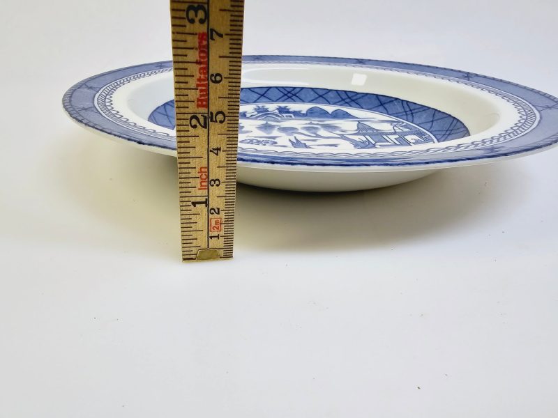 Exklusiv Vintage Djuptallrik från Woods Ware – "Canton" Design