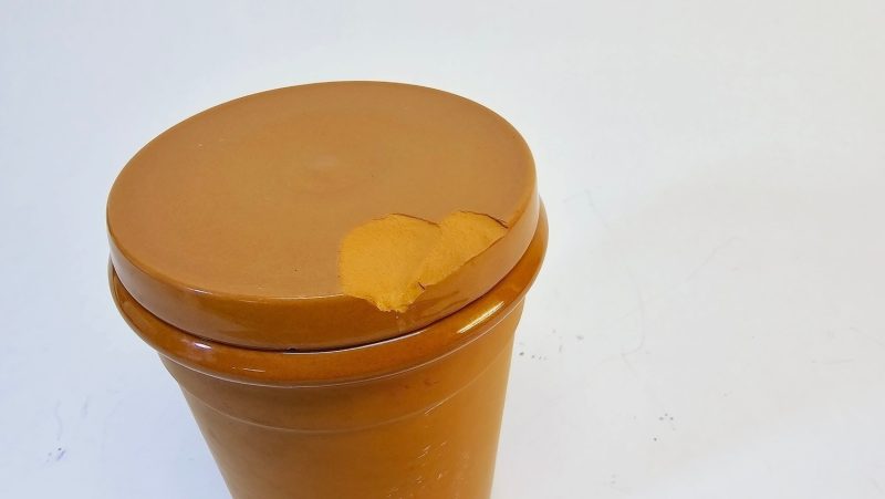 Terrakottaburk för Kaffe – Tillverkad i Portugal