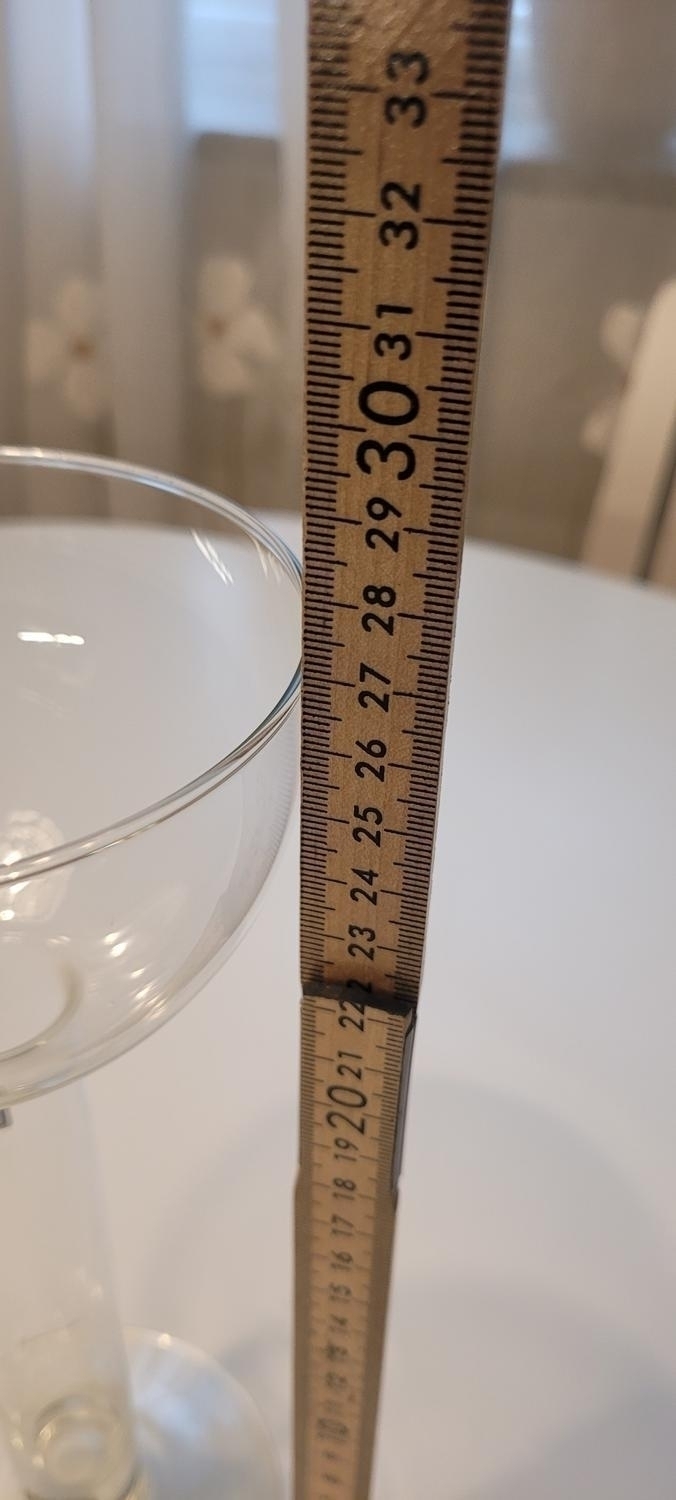 Ljusstake i kristall Rastal