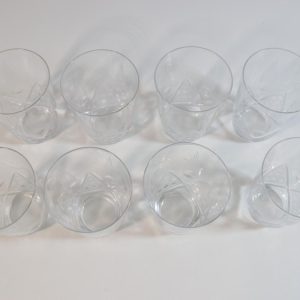 Glasservis, Kristall, GPI AB i Kosta, 1950/60-tal