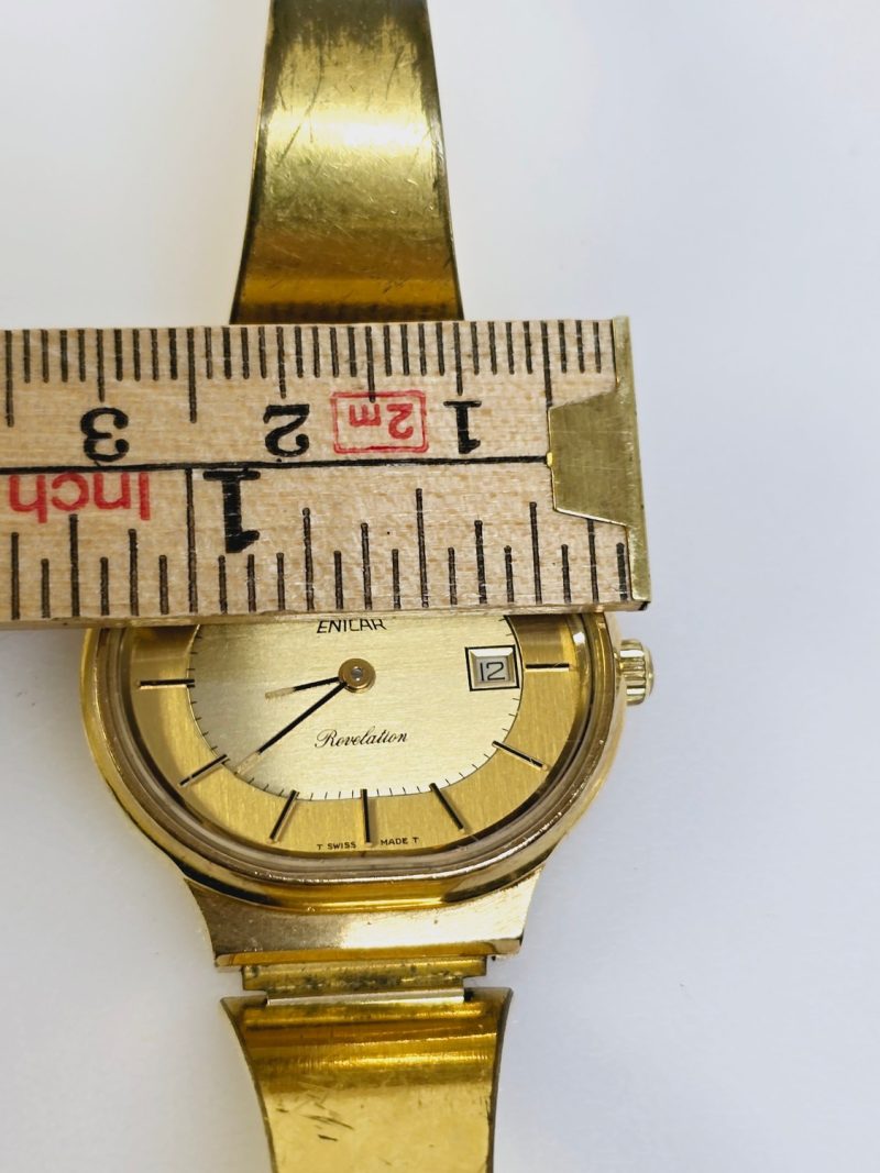 Elegant vintageklocka Enicar Revelation – Tidlös schweizisk precision