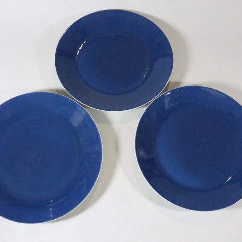 3st flata tallrikar, "Marina" Gefle - 23,5cm
