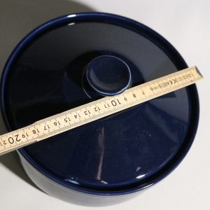 Elegant Blå Karott från Gustavsberg – Stilren och Praktisk Svensk Design