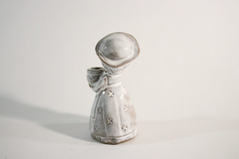 Keramikfigur – Flicka med Kruka, 10 cm