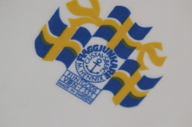 FLAGGJUNKARE, FLINTGODS VON-F555 MADE IN SWEDEN, M. HENNIX