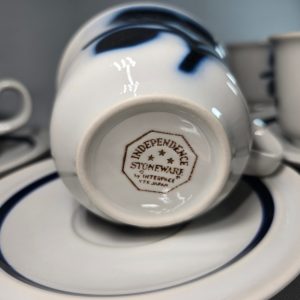 Elegant Teservis från Independence Stoneware Interpace, Japan "SONORA"