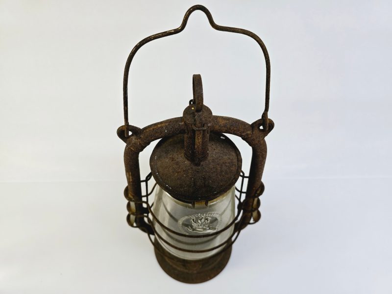 Antik stormlampa – Feuerhand D.R. Patent – tidlös charm och funktion
