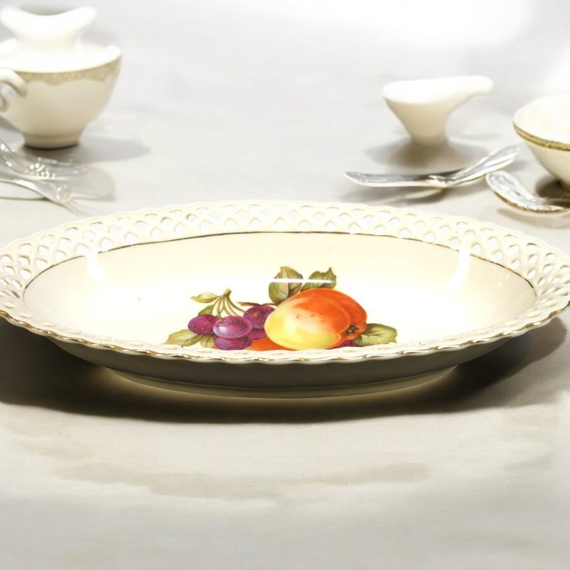 Elegant Serveringsskål med Fruktmotiv – Schumann Arzberg Bavaria