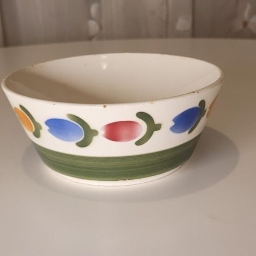 Keramikskål, tulpaner