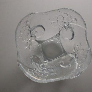 Glasskål, 18cm i diameter