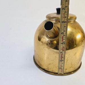 Vintage Mässingskittel från SIGNAL – Retro Skönhet med Skandinavisk Kvalitet