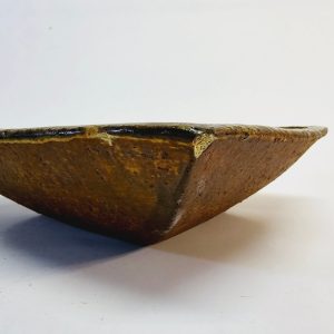 Curt Magnus Addin – Unik Keramikskål, 23x23 cm