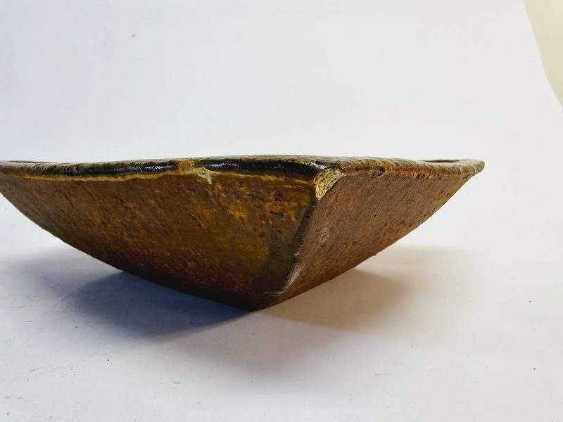 Curt Magnus Addin – Unik Keramikskål, 23x23 cm