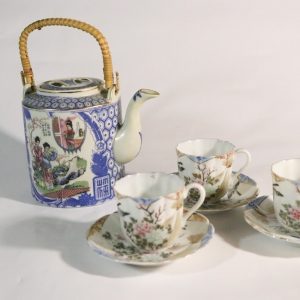 Tekanna i porslin, Figgjo,  #1054