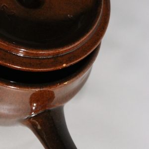 Retro Karott med Lock från Gabriel Sweden – Brun/Gul Design
