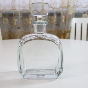 Strömberg, Gerda för Strömbergshyttan, karaff med propp, glas, "Hederspris"