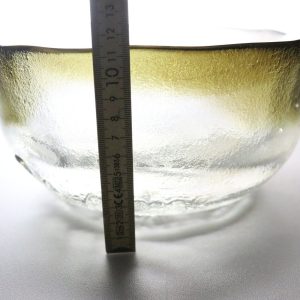 Unik Finsk Glasskål - Sköldpadda Design