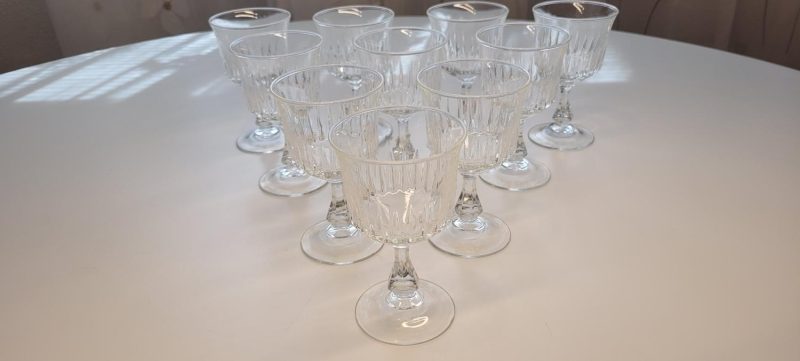 10st Troligen Cristal d’ques  Otroligt vackra helkristallglas