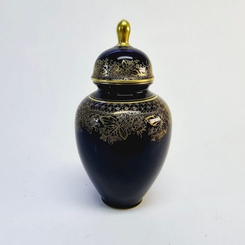 Elegant Vas från Echts Cobalt Mignon, Bavaria – 17,5 cm