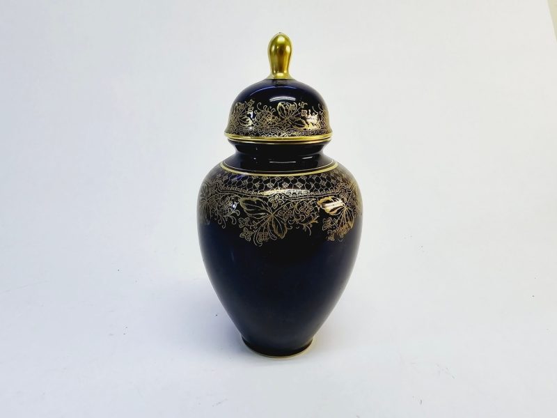 Elegant Vas från Echts Cobalt Mignon, Bavaria – 17,5 cm