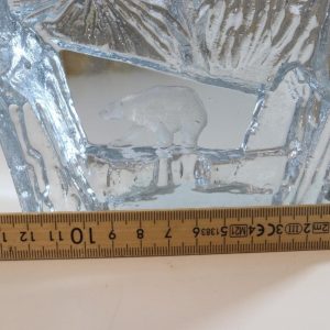 STRÖMBERGSHYTTAN GLASBLOCK BJÖRN
