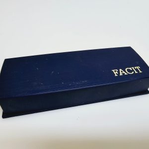 Elegant vintageklocka från FACIT – Swiss Made Quartz