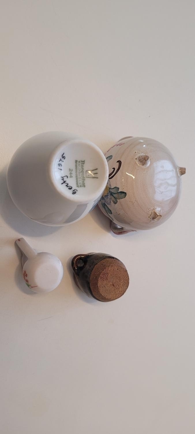 Miniatyr, Kanna, hänkelvas, krus